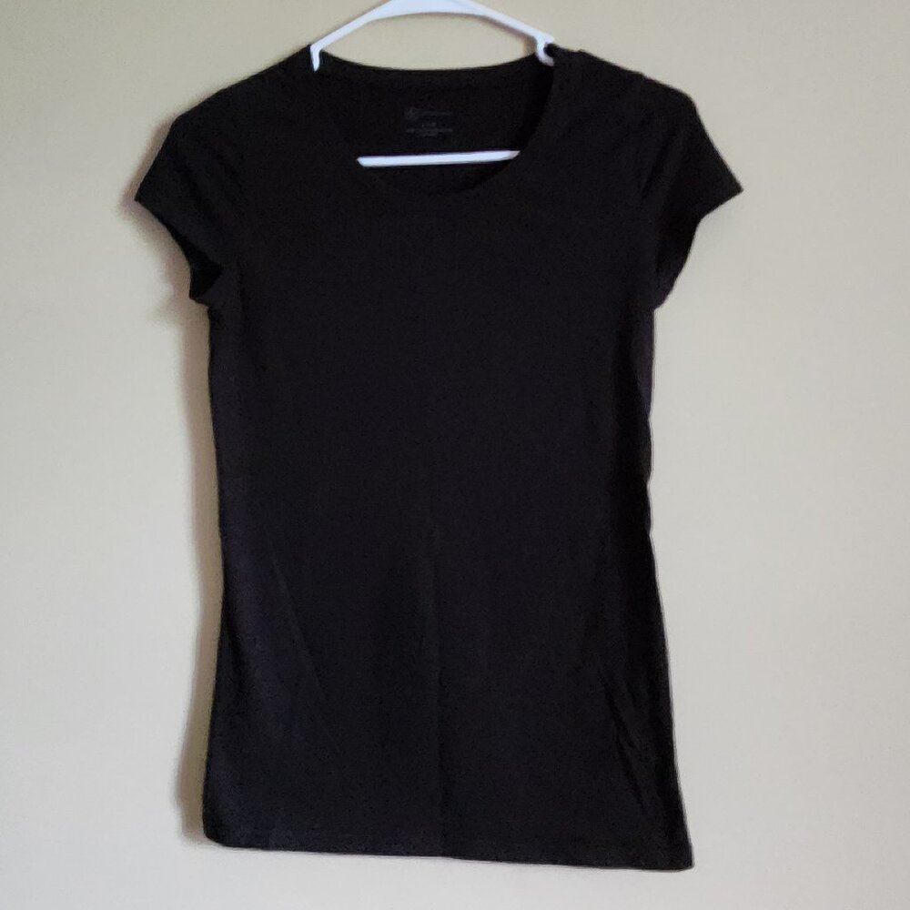 NOBO - Simple Black Tee-Shirt Size Small